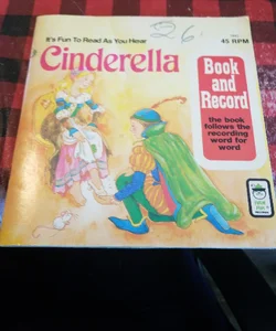 Cinderella book and record 