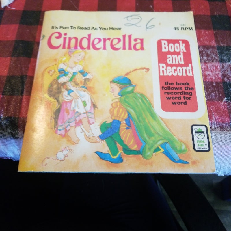 Cinderella book and record 