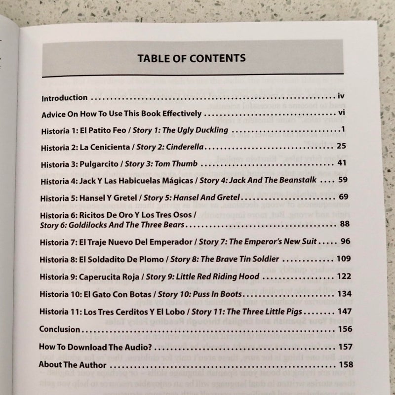 Bilingual Fairy Tales SPANISH & ENGLISH