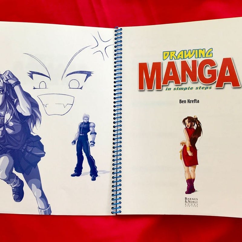 Drawing Manga in simple steps