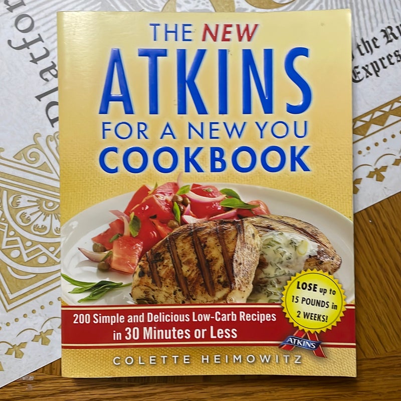 The New Atkins for a New You Cookbook