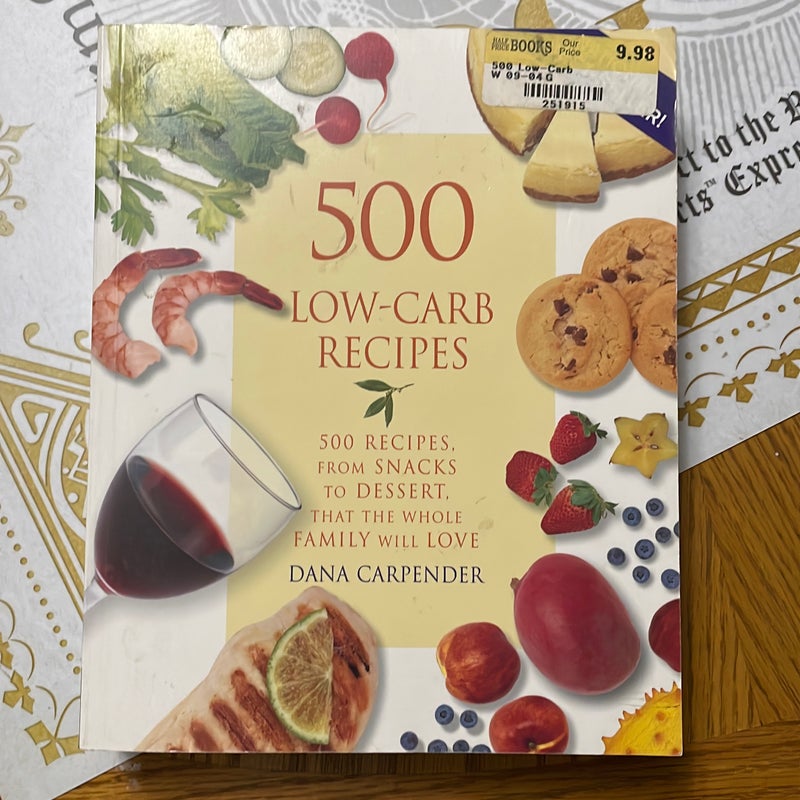 500 Low-Carb Recipes