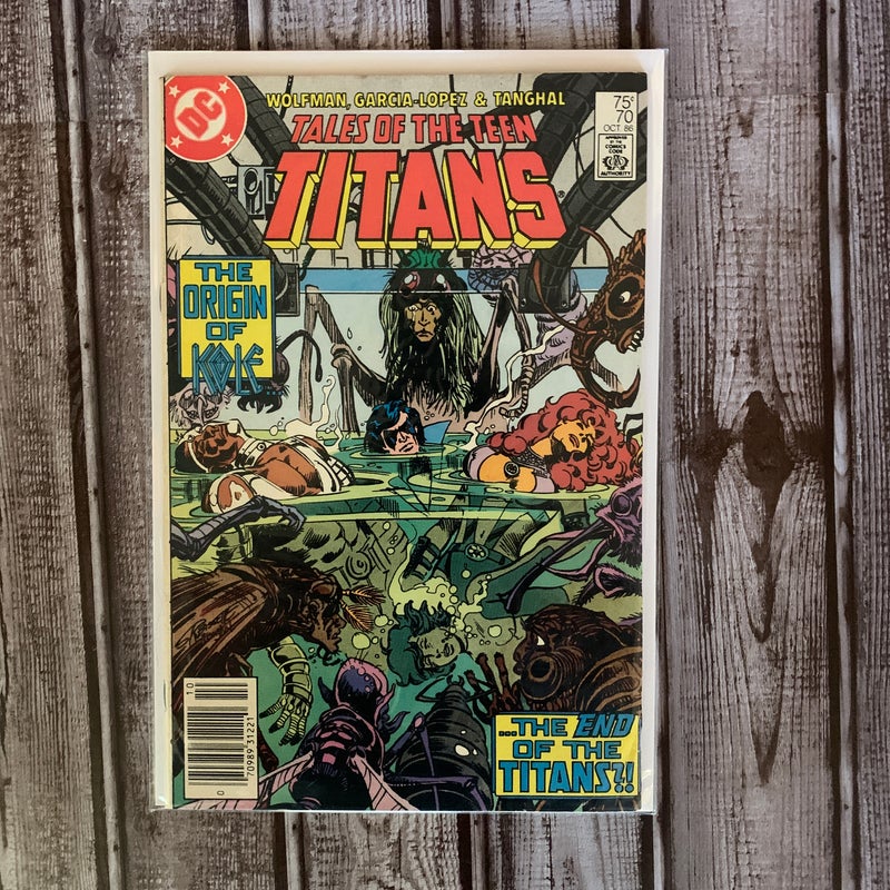 Lot of 6 Tales of the Teen Titans