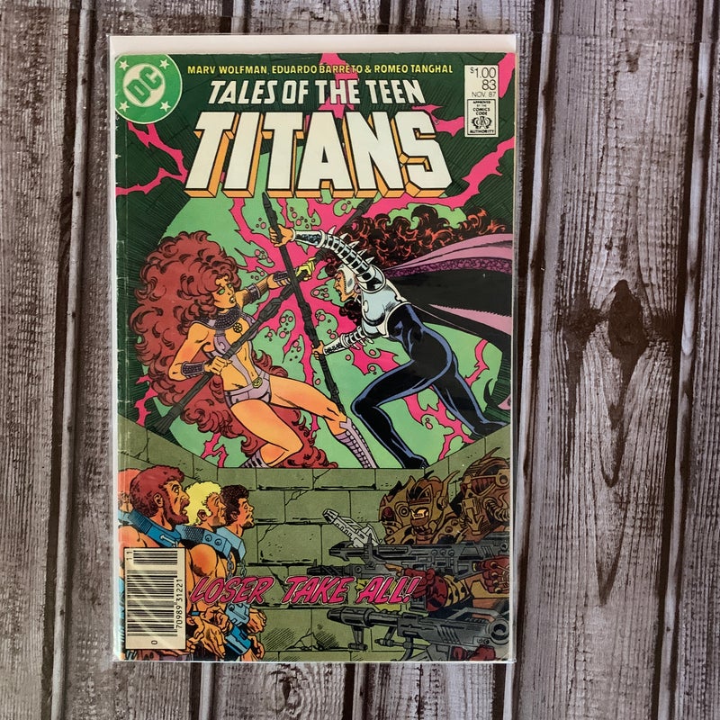 Lot of 6 Tales of the Teen Titans