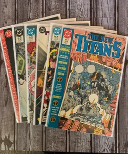 Lot of 6 The New Titans