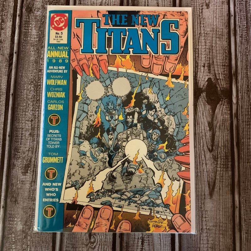 Lot of 6 The New Titans