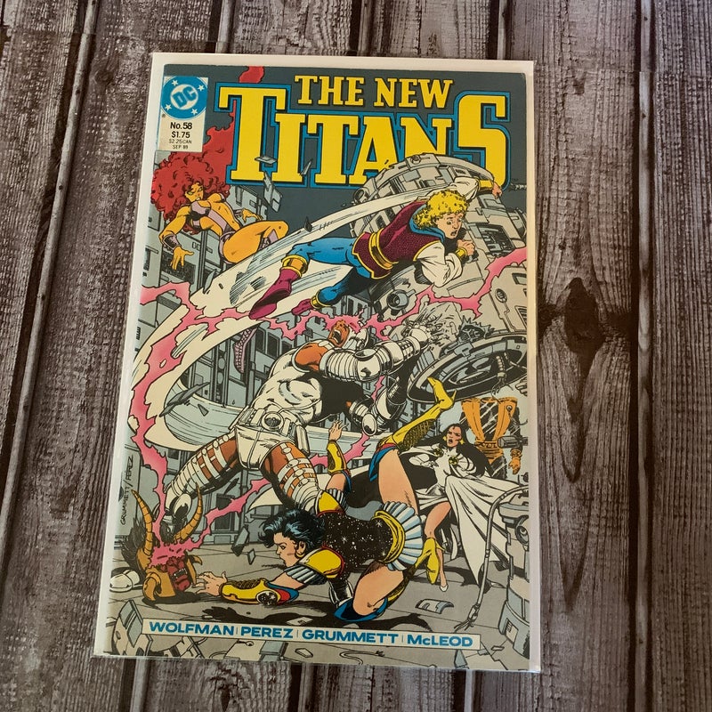 Lot of 6 The New Titans