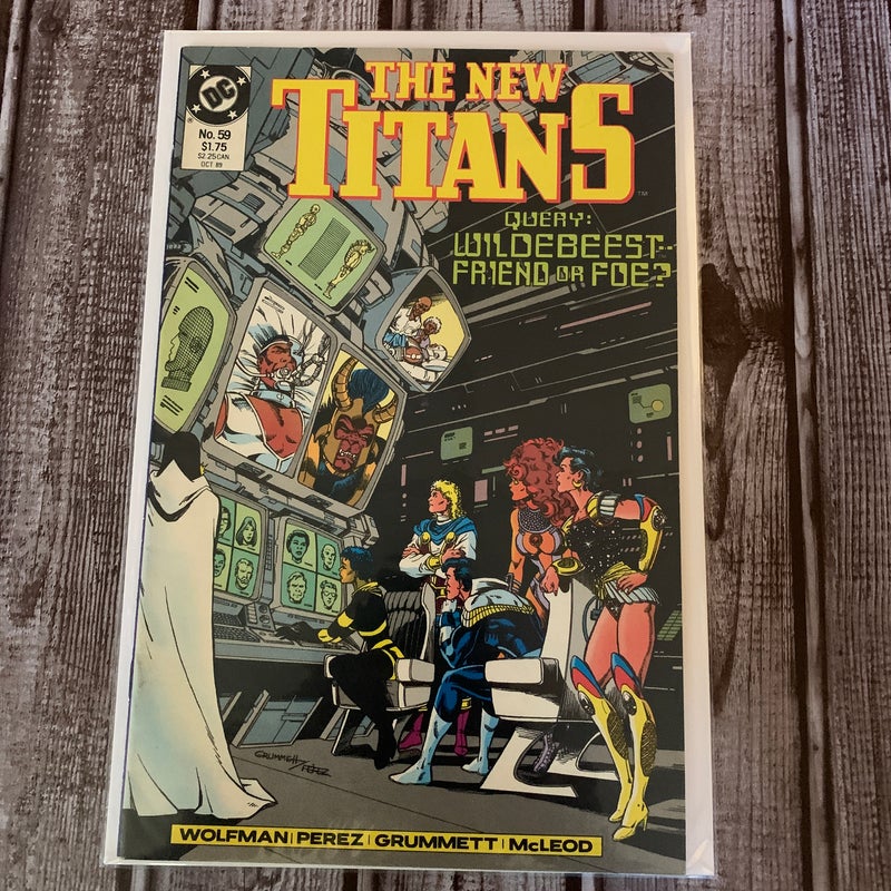 Lot of 6 The New Titans