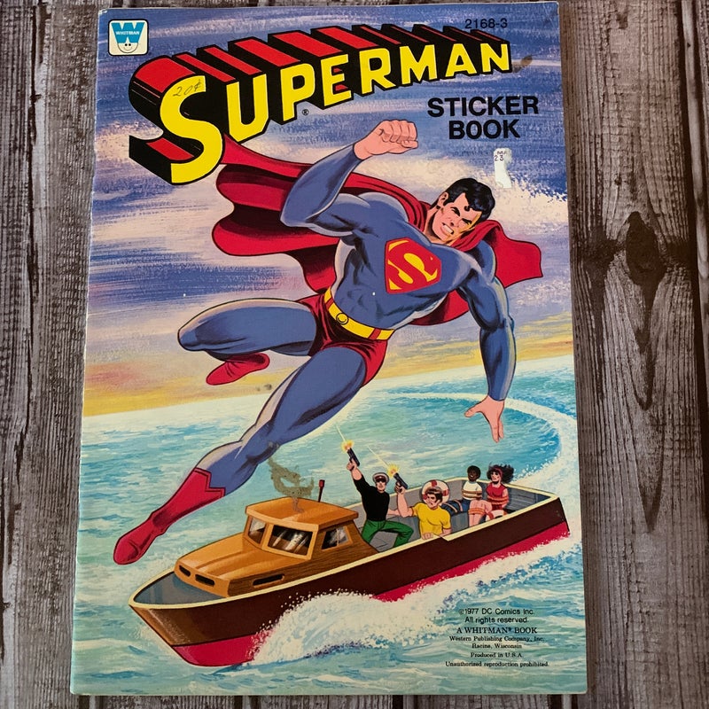 Superman Sticker Book