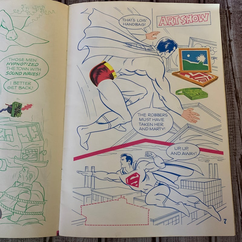 Superman Sticker Book