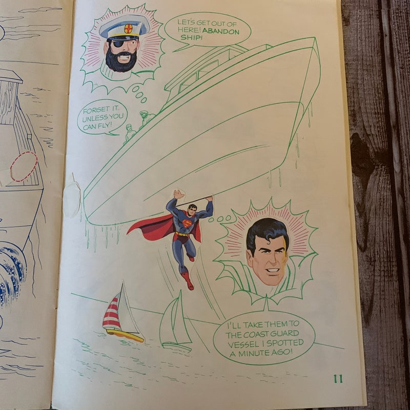 Superman Sticker Book