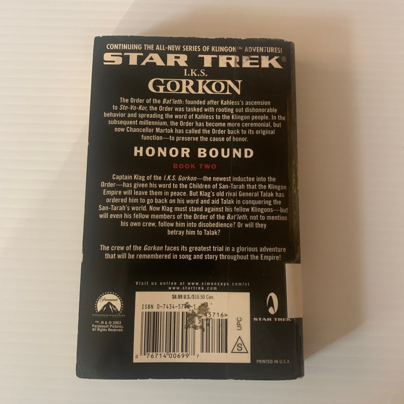 Star Trek I.K.S. Gorkon book 2+3