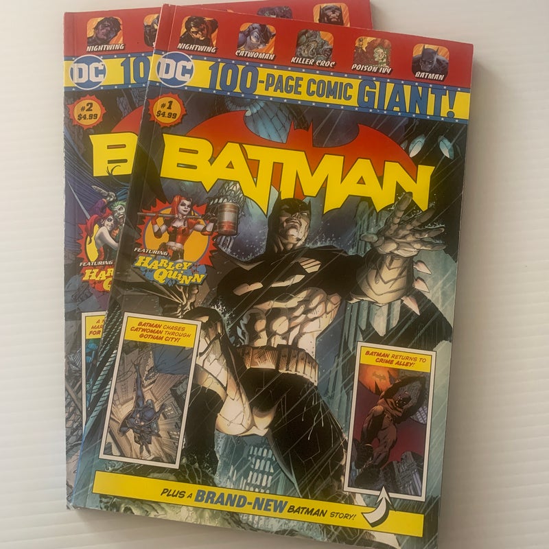 Batman #1 + #2 100 page Giants 