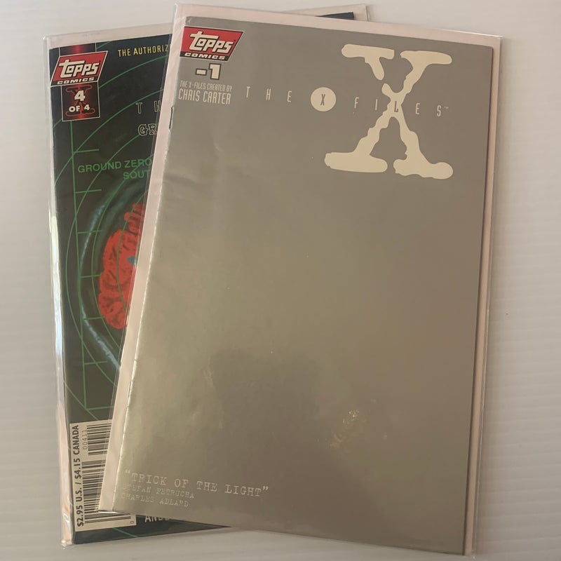 Lot 2 X-Files comics