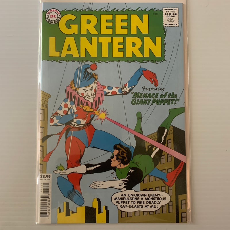 Green Lantern #1 Facsimile 