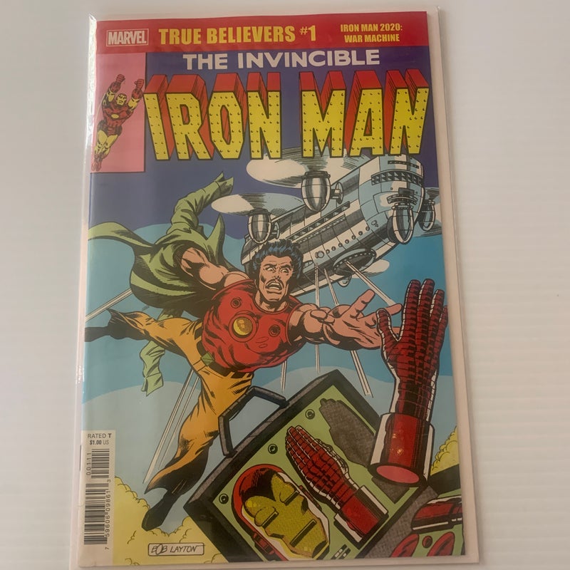 The Invincible Iron Man Facsimile 