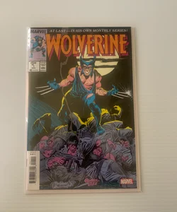 Wolverine #1 Facsimile 