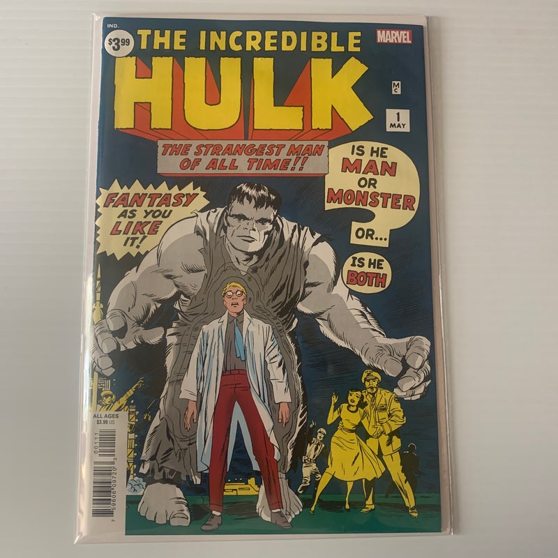 The Incredible Hulk #1 Facsimile 