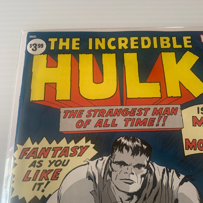 The Incredible Hulk #1 Facsimile 