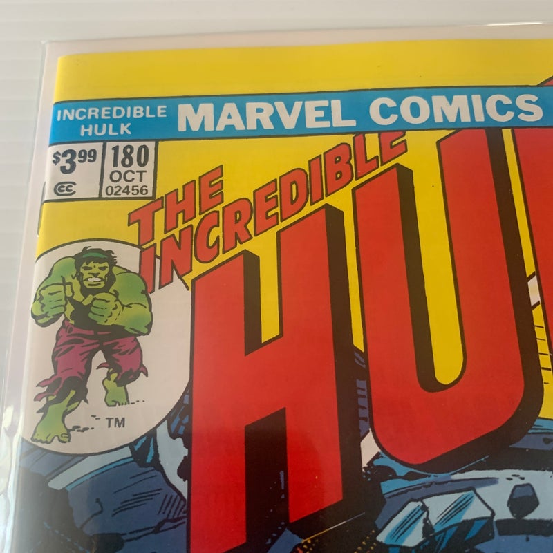 The Incredible Hulk #180 Facsimile 