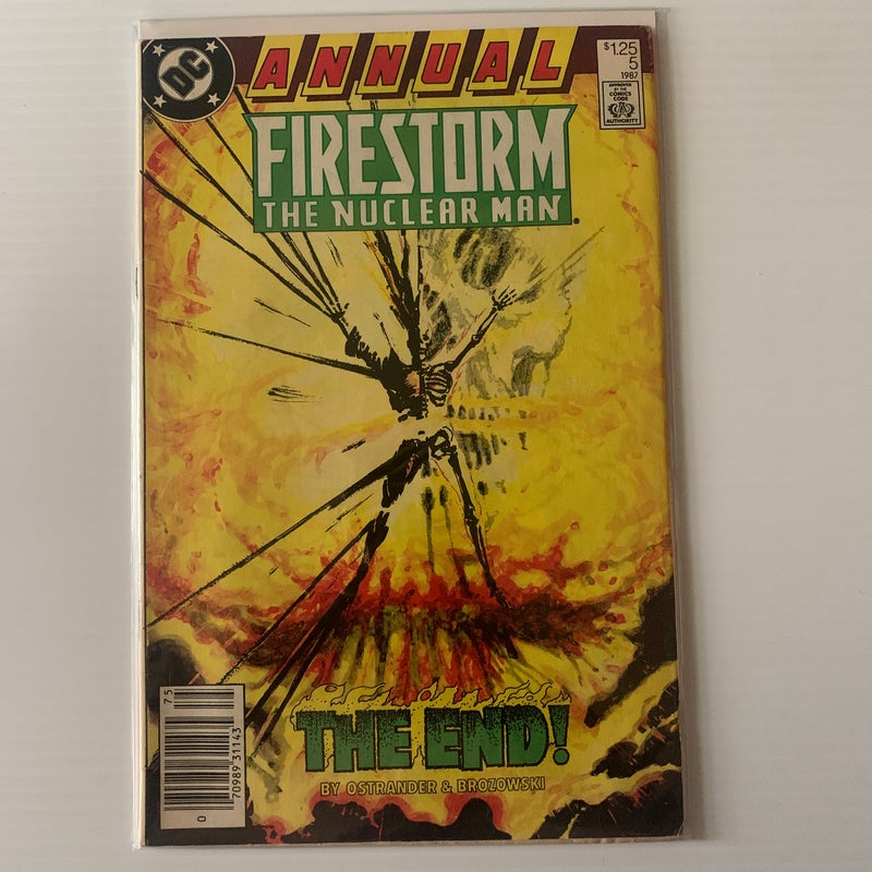 Firestorm tue Nuclear Man #5