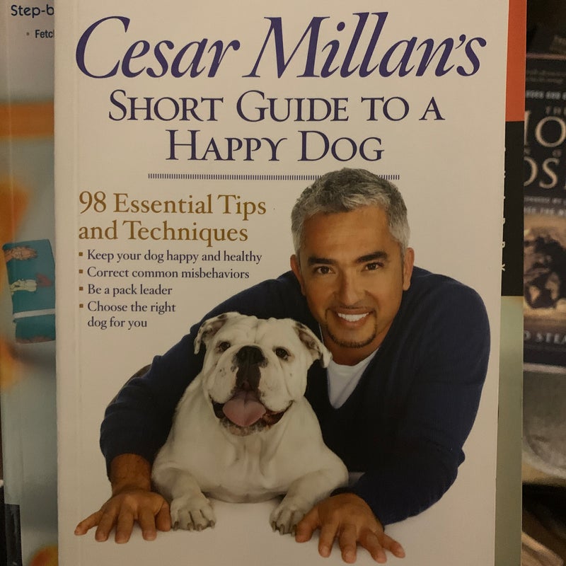 Cesar millan's short guide to a happy hot sale dog