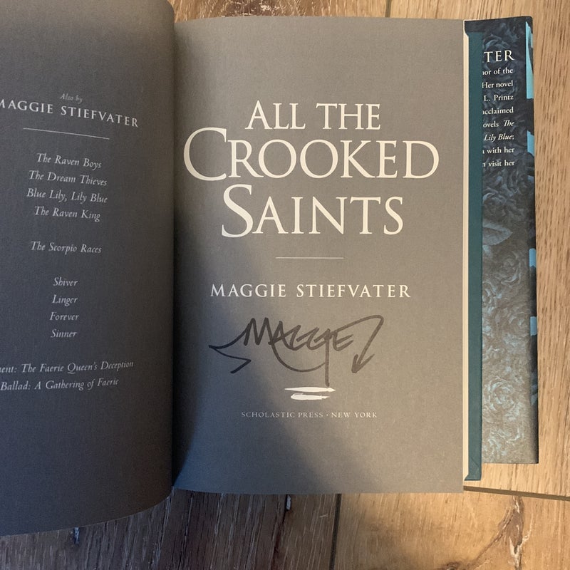 All the Crooked Saints - Signed