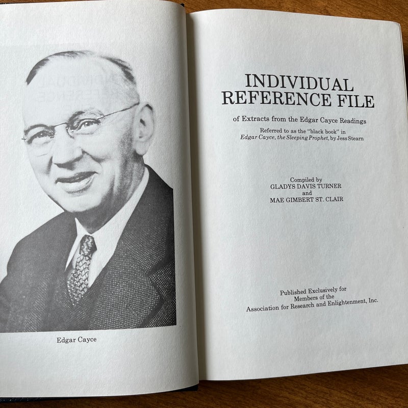 Individual Reference File 