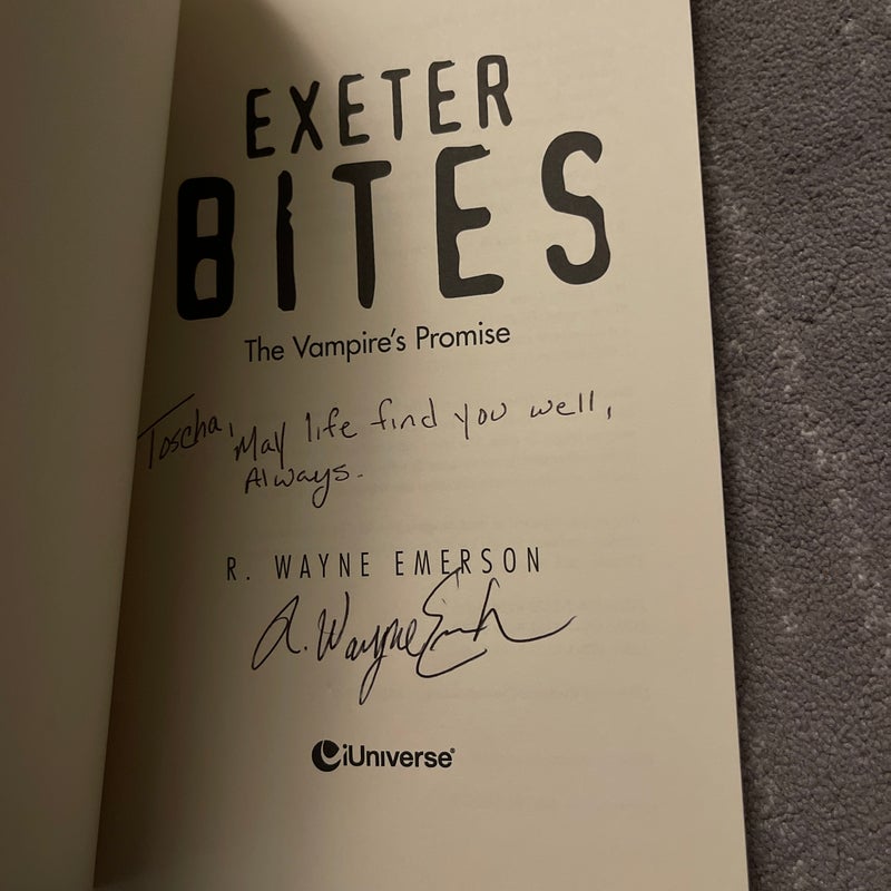 Exeter Bites **Signed**