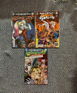 Harley Quinn DC comic book bundle 