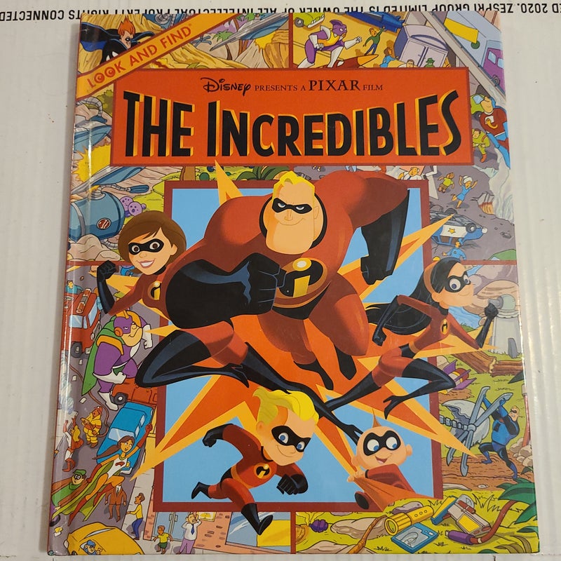 Look and Find Disney The Incredibles 