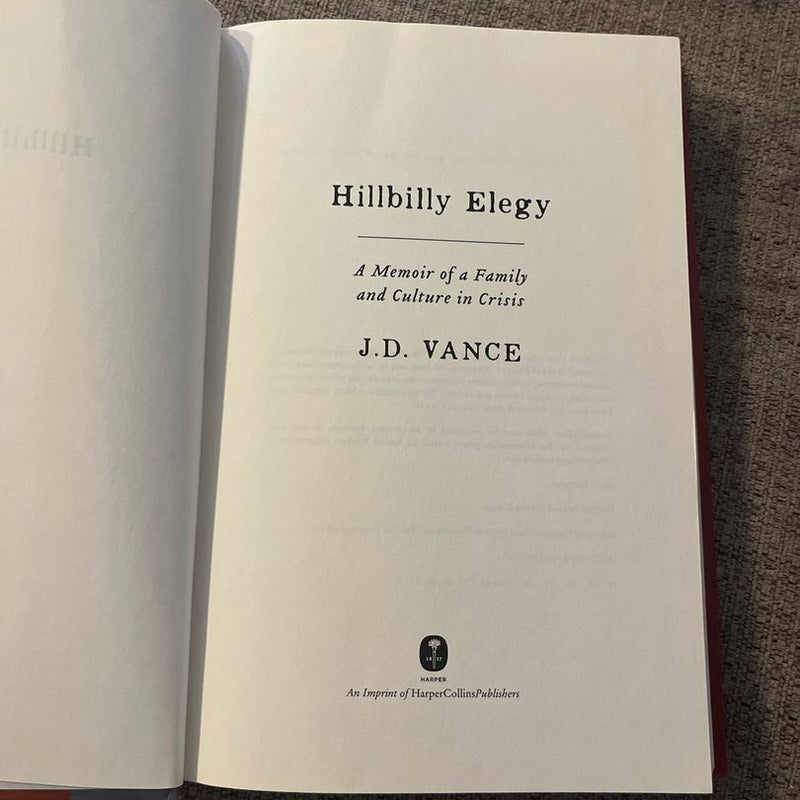 Hillbilly Elegy