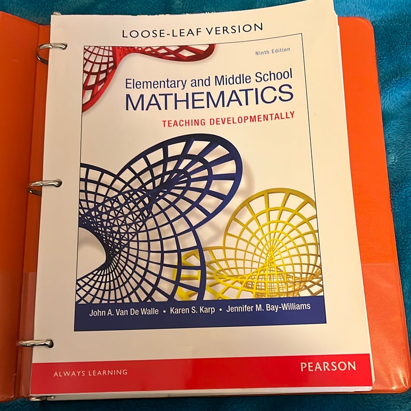 Elementary and Middle School Mathematics