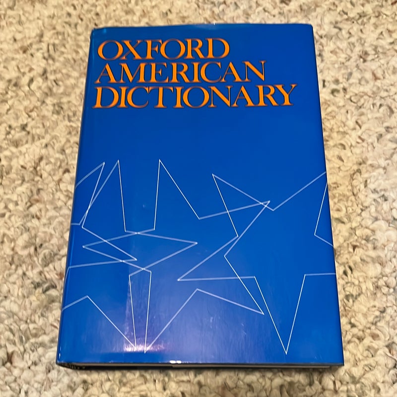 Oxford American Dictionary by Eugene Ehrlich, Hardcover Pangobooks