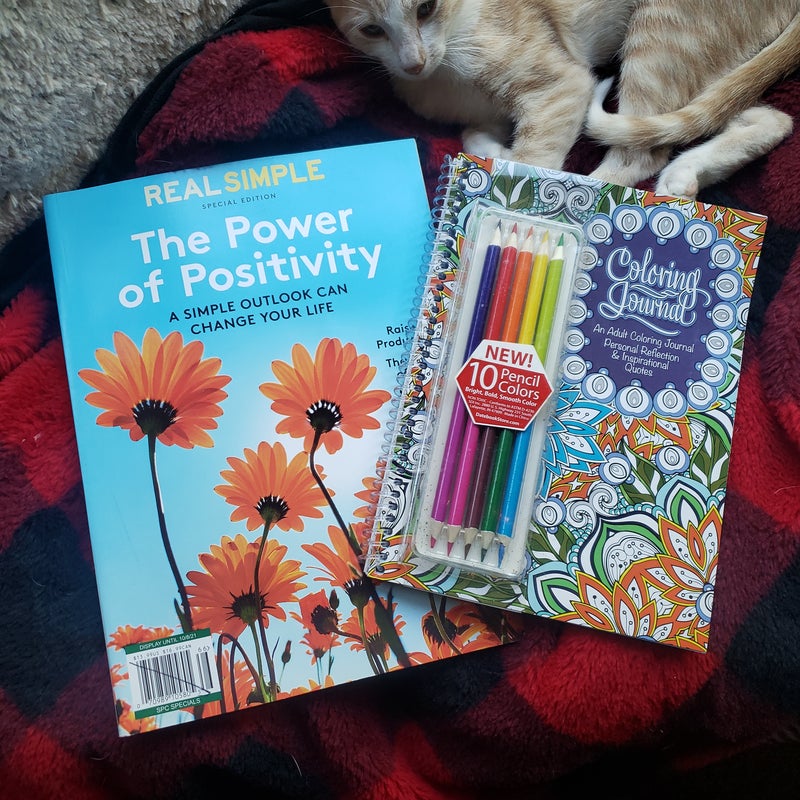 Coloring Journal with 6 mindful magazines. Lots of creative outletting to be had.