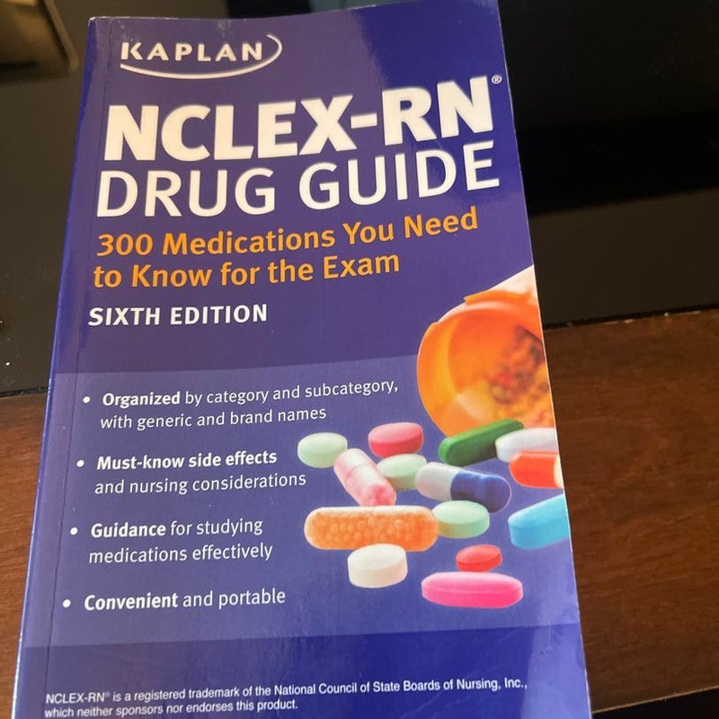 NCLEX-RN Drug Guide: 300 Medications You Need to Know for the Exam