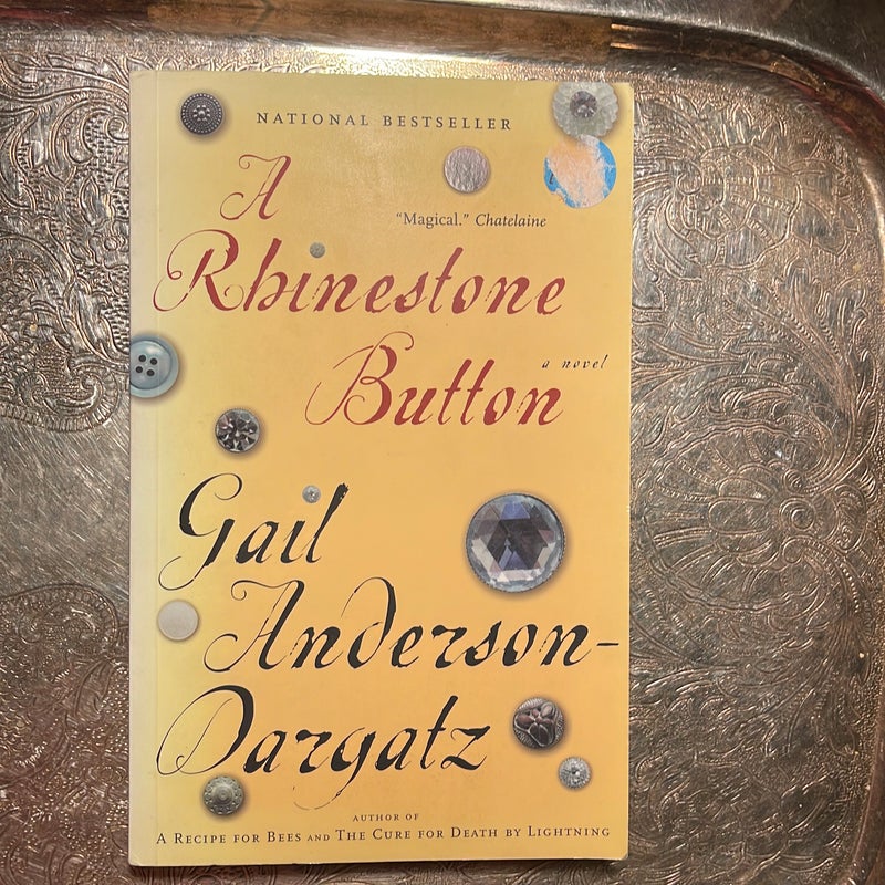 A Rhinestone Button
