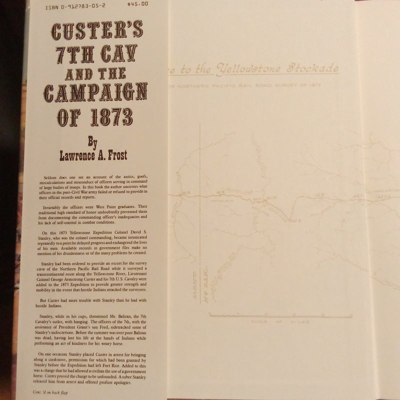 Custer's Seventh Cavalry and the Campaign of 1873