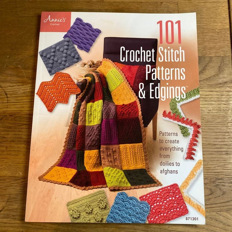 101 Crochet Stitch Patterns and Edgings