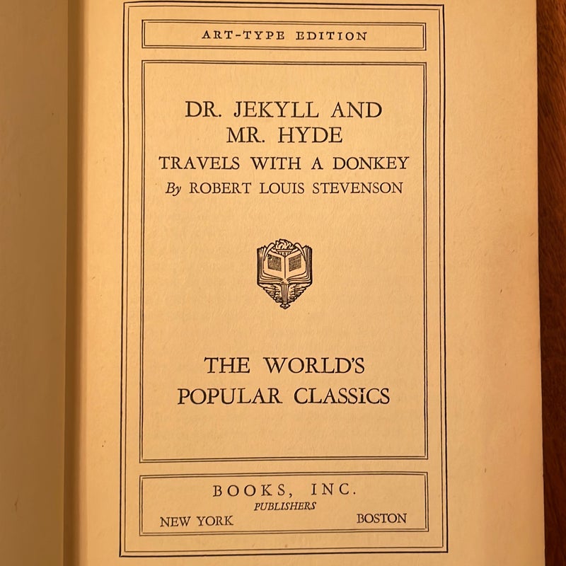 The Strange Case of Dr. Jekyll and Mr. Hyde