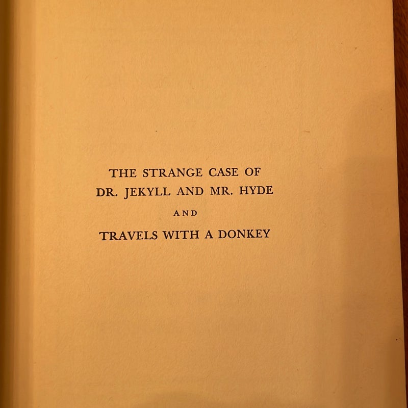 The Strange Case of Dr. Jekyll and Mr. Hyde