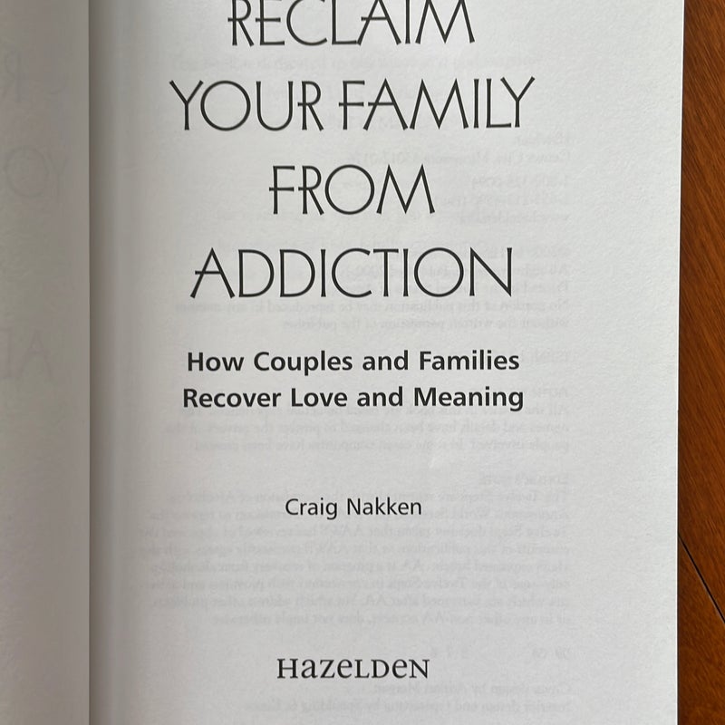 Reclaim Your Family from Addiction