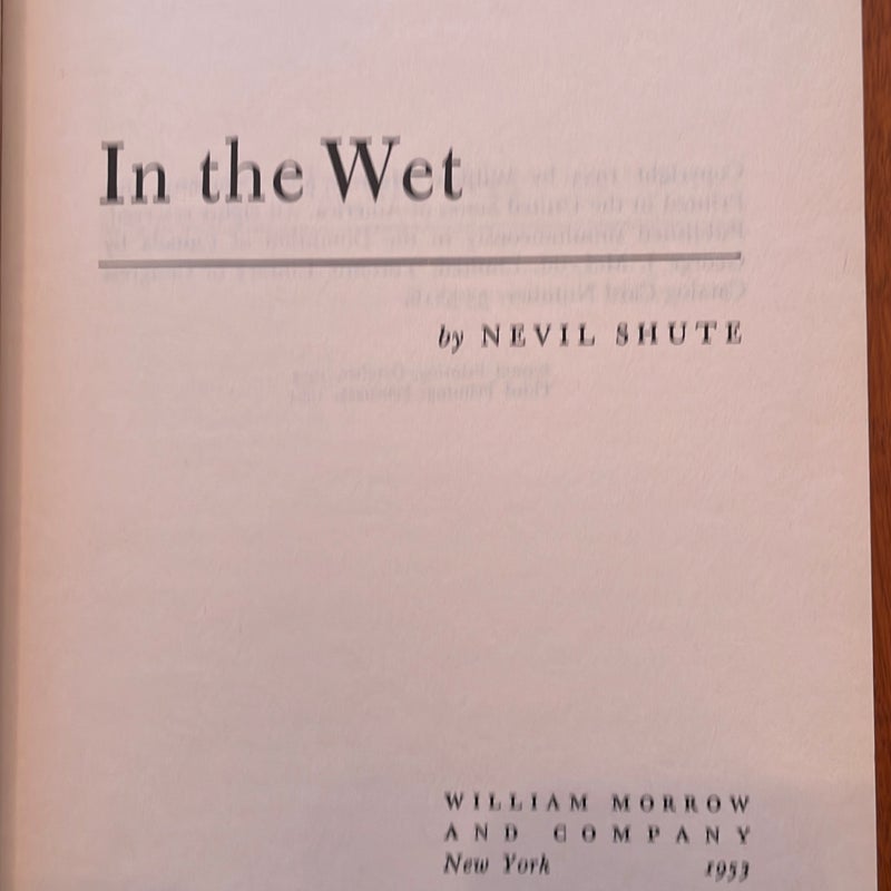 Into the Wet