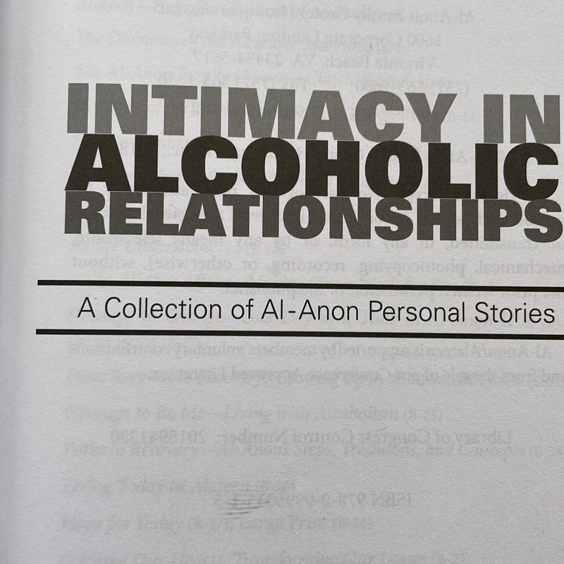 Intimacy in Alcoholic Relationships