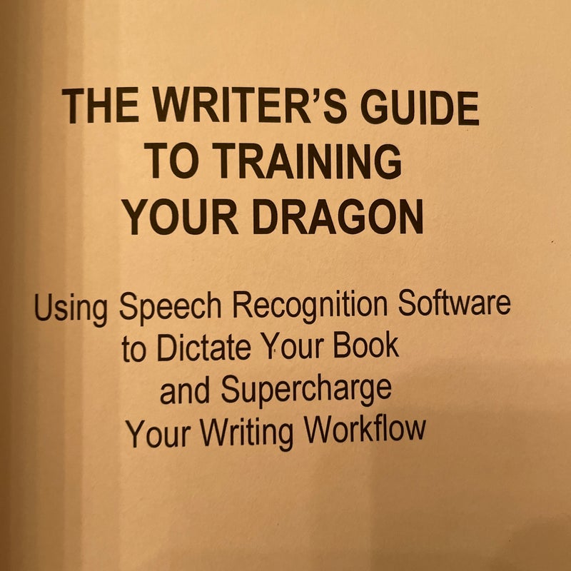 The Writer's Guide to Training Your Dragon