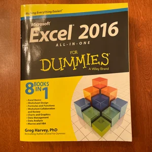 Excel 2016 All-In-One for Dummies