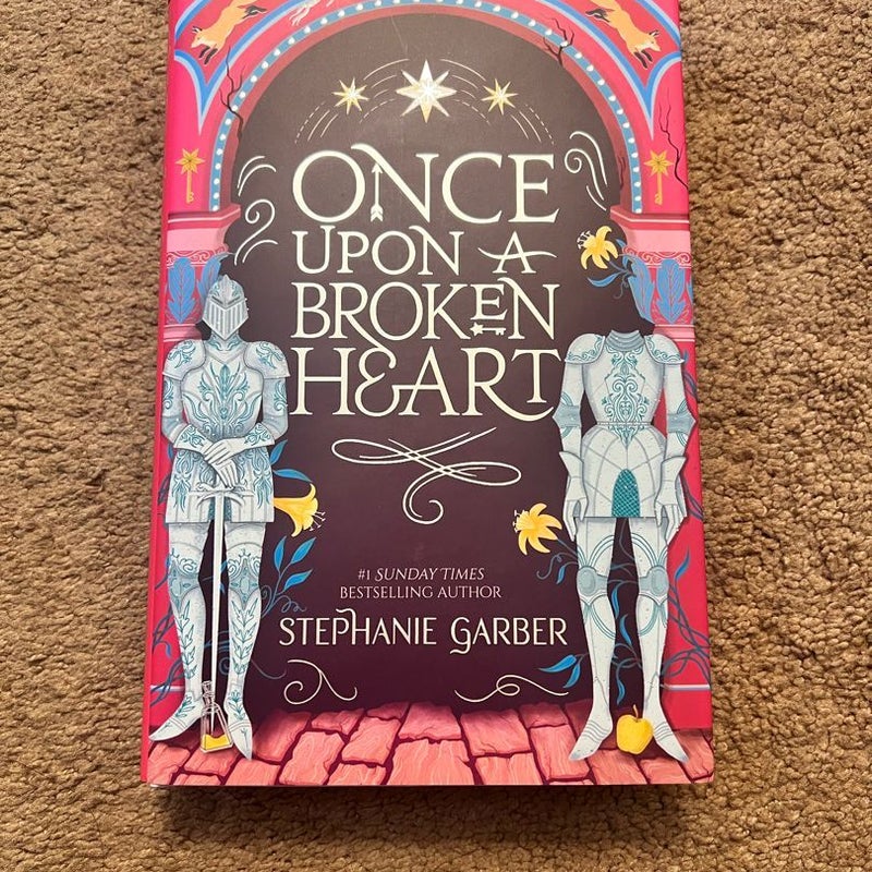 Once Upon a Broken Heart Iron On Patch Set - Blissfully Bookish