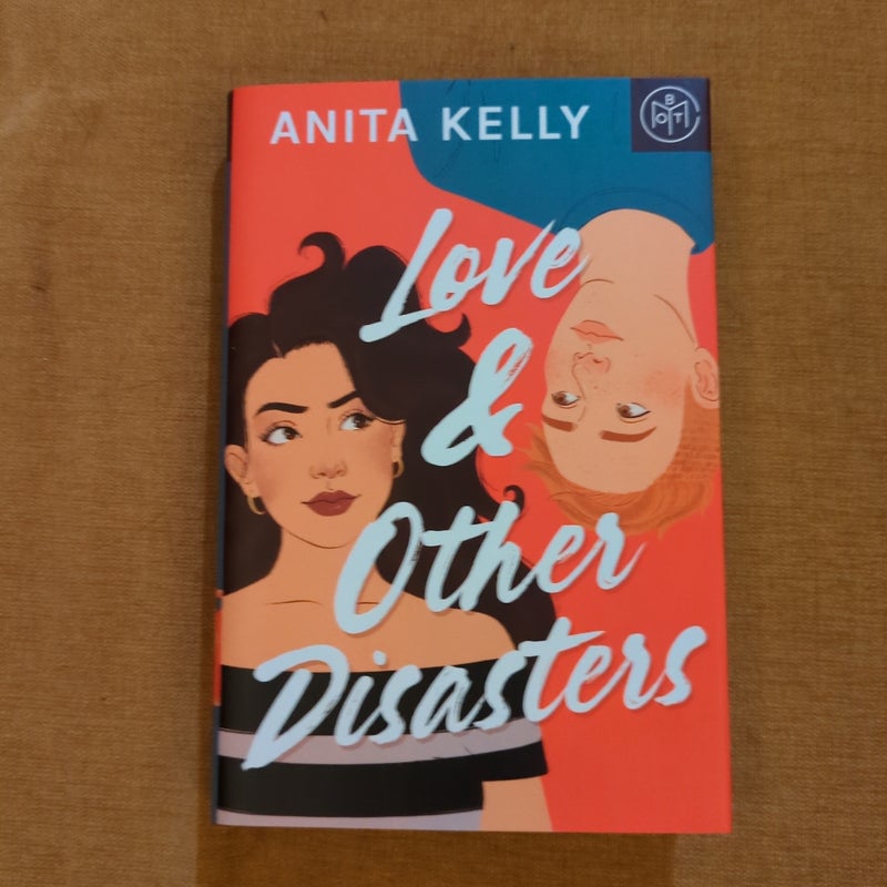 Love & Other Disasters BOTM Hardcover Edition 