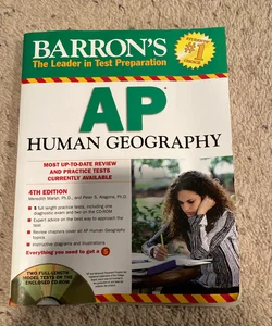 Barron's AP Human Geography with CD-ROM, 4th Edition