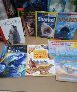 Animal science book lot of 8